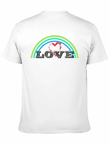 Love Rainbow Graphic T-Shirt