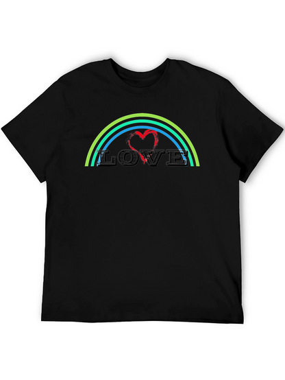 Love Rainbow Graphic T-Shirt