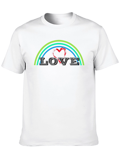 Love Rainbow Graphic T-Shirt