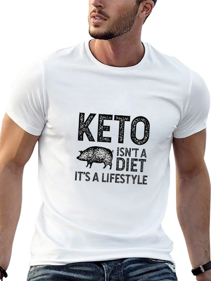 Keto Lifestyle T-Shirt - Mens Graphic Tee