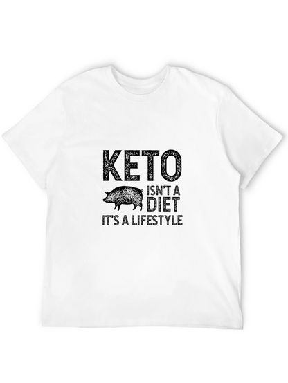 Keto Lifestyle T-Shirt - Mens Graphic Tee