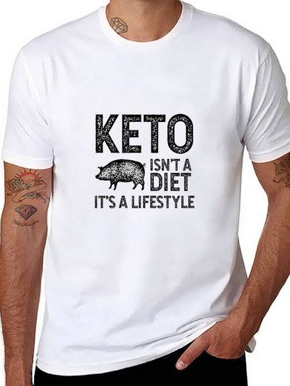 Keto Lifestyle T-Shirt - Mens Graphic Tee