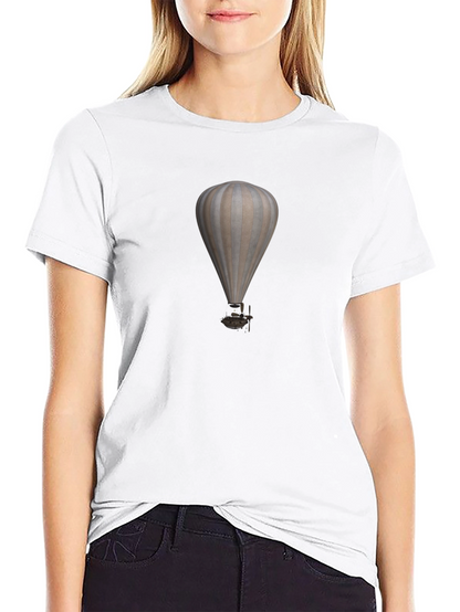 Air Balloon Graphic Tee - Modern Style