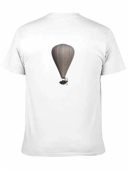 Air Balloon Graphic Tee - Modern Style