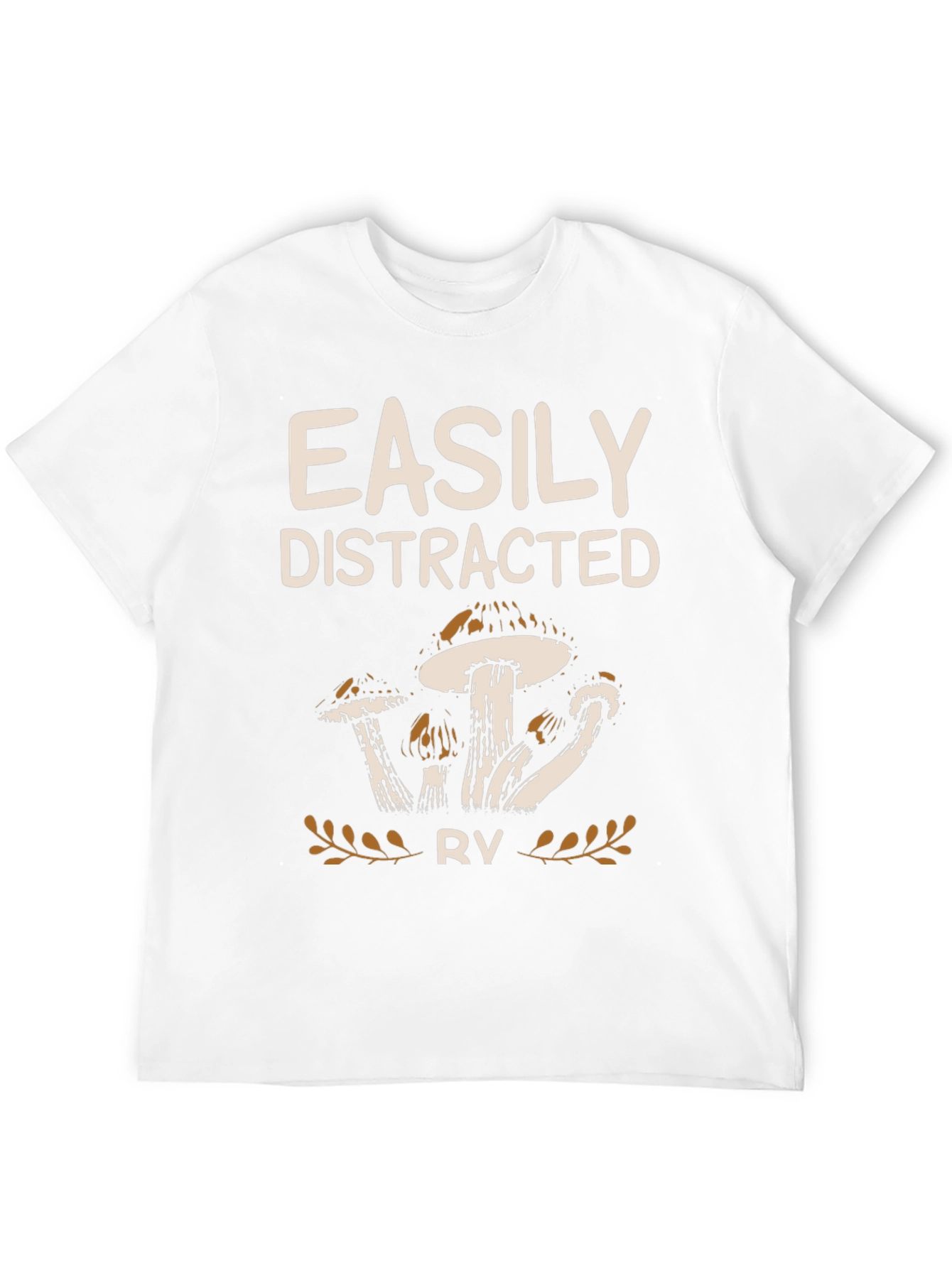 Easily Distracted RV Mushroom Graphic Tee