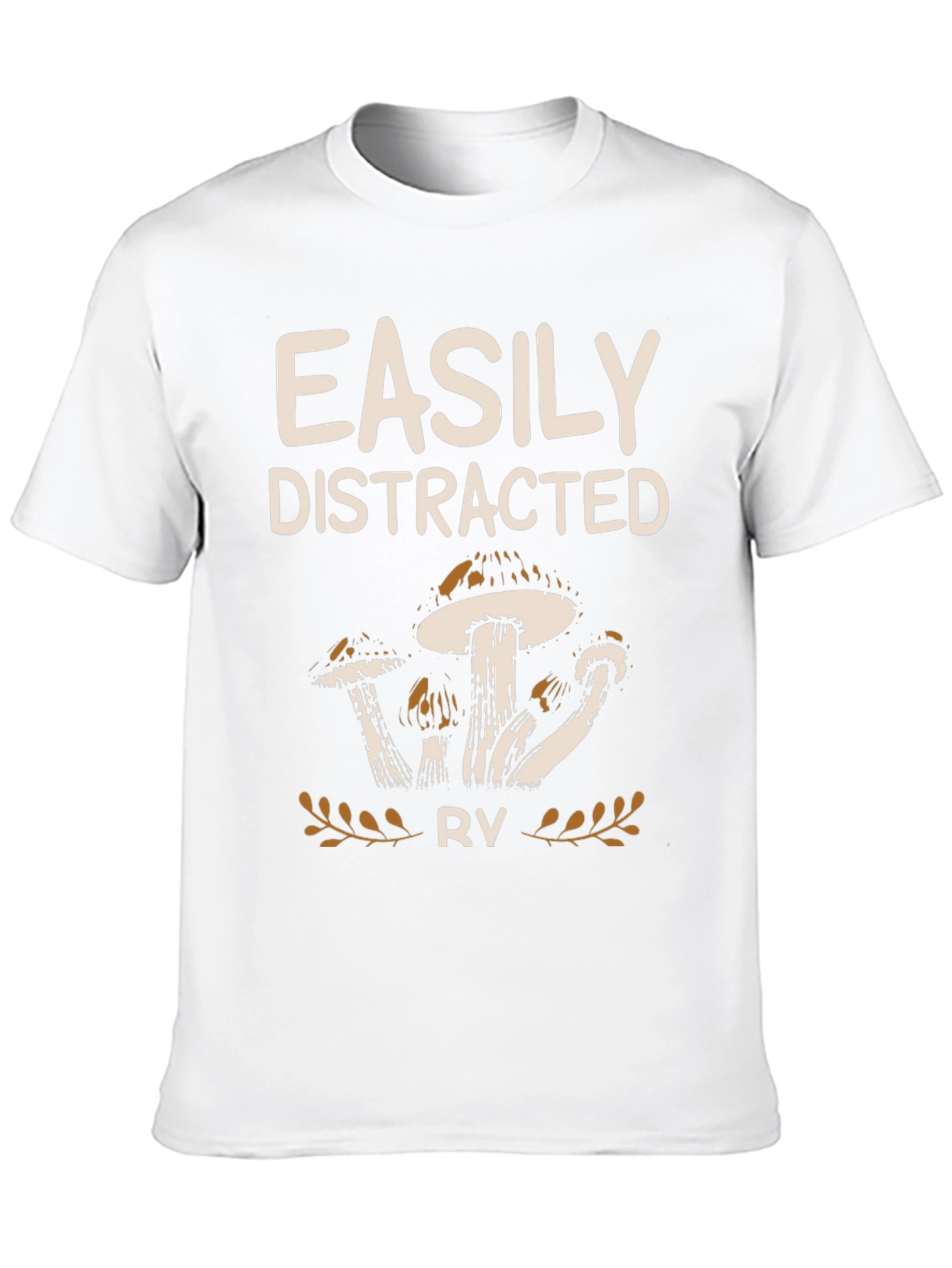 Easily Distracted RV Mushroom Graphic Tee