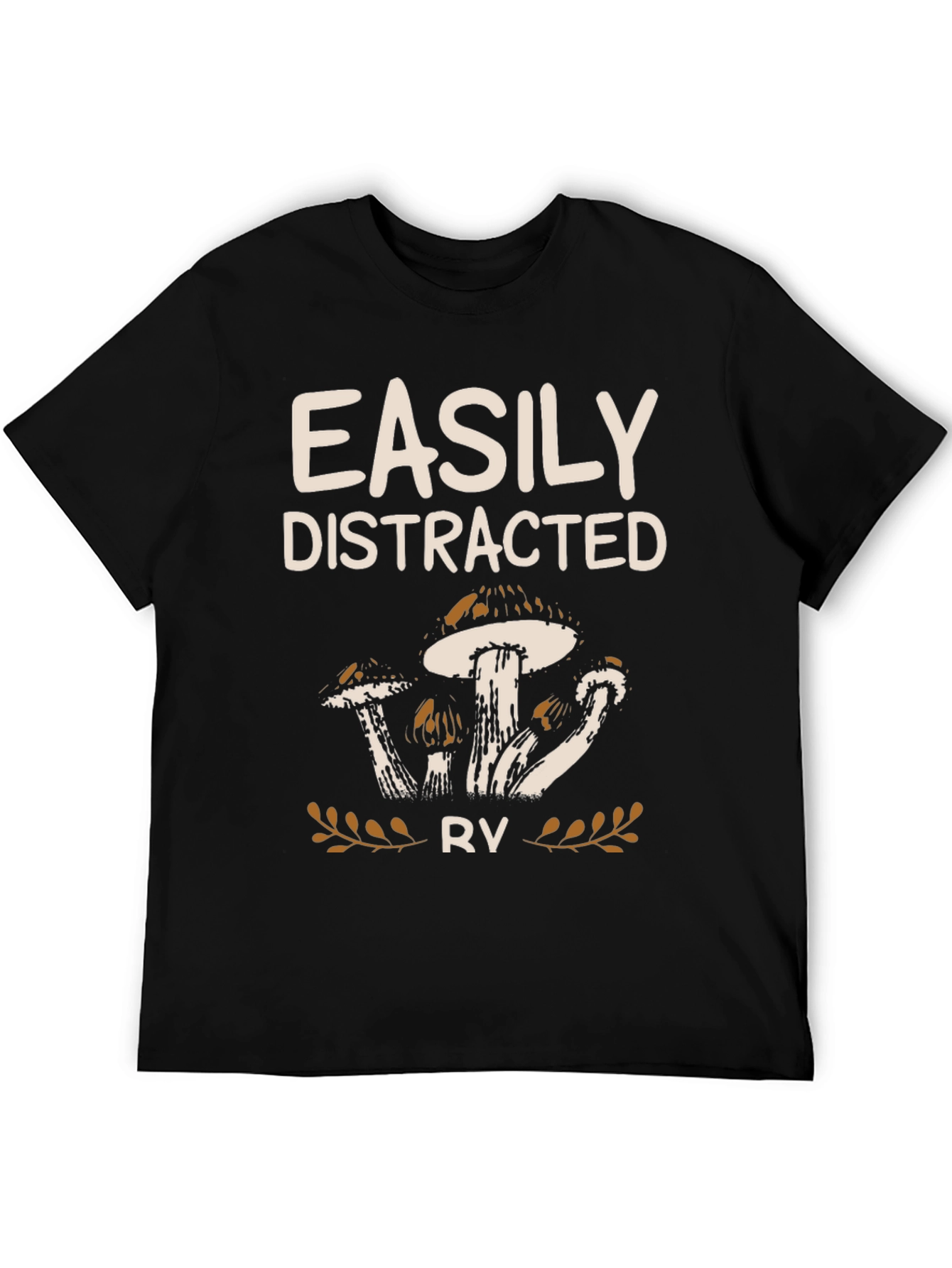 Easily Distracted RV Mushroom Graphic Tee