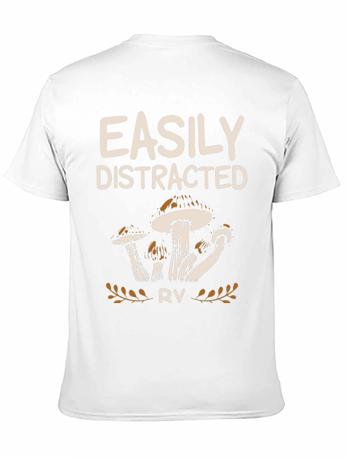 Easily Distracted RV Mushroom Graphic Tee
