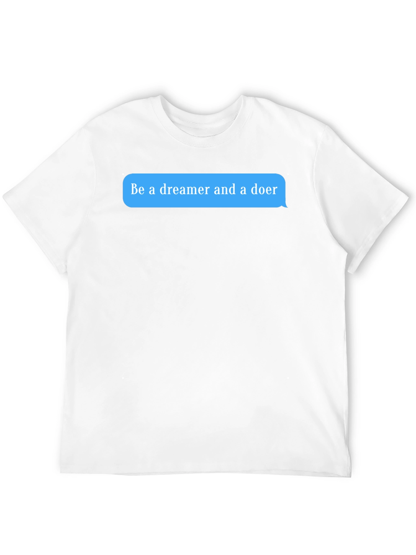 Dreamer & Doer Black Graphic Tee - Motivational T-Shirt