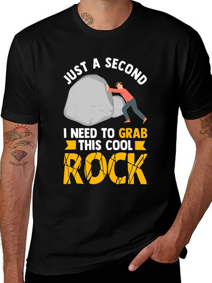 Just a Second - Rock Climbing T-Shirt