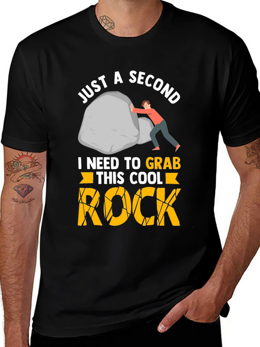 Just a Second - Rock Climbing T-Shirt
