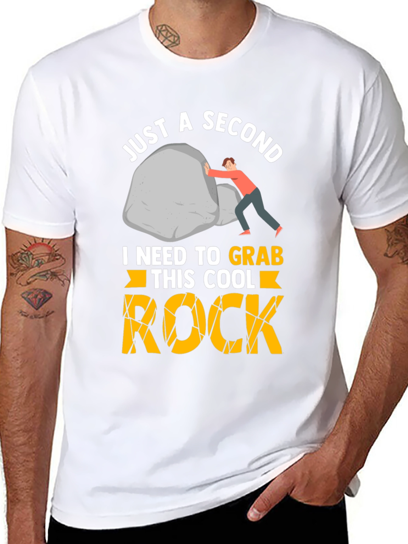 Just a Second - Rock Climbing T-Shirt