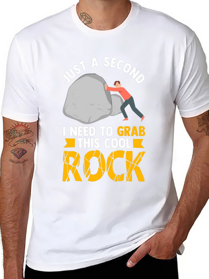 Just a Second - Rock Climbing T-Shirt