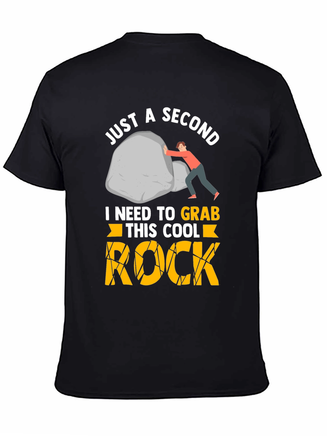 Just a Second - Rock Climbing T-Shirt