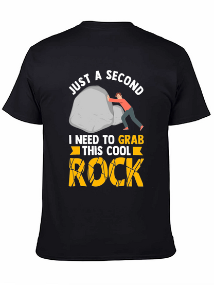 Just a Second - Rock Climbing T-Shirt