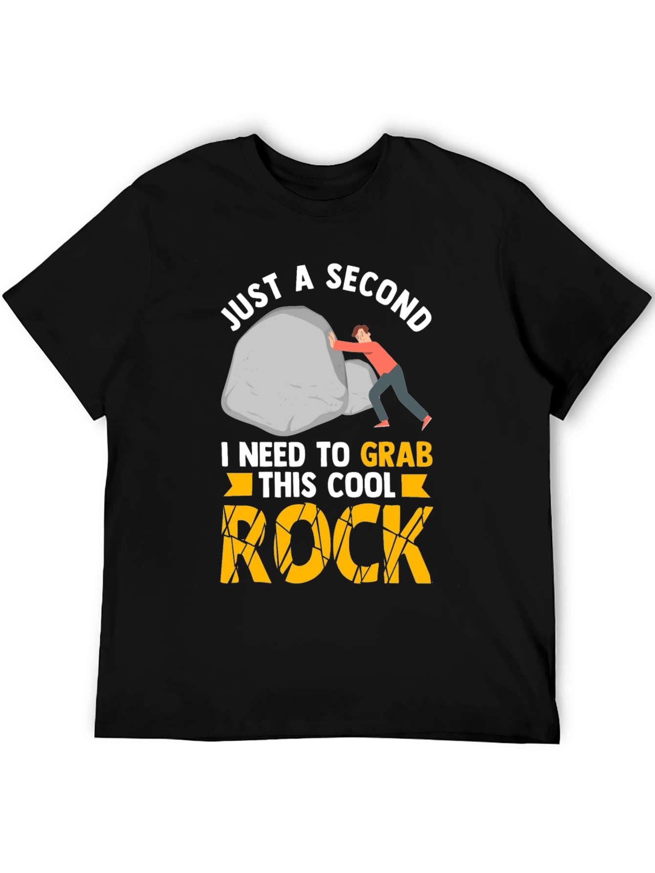 Just a Second - Rock Climbing T-Shirt