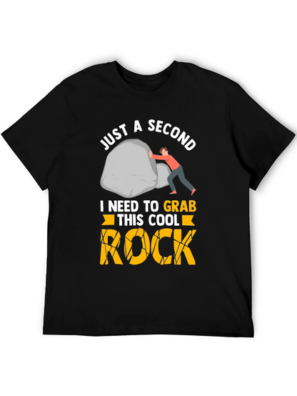 Just a Second - Rock Climbing T-Shirt