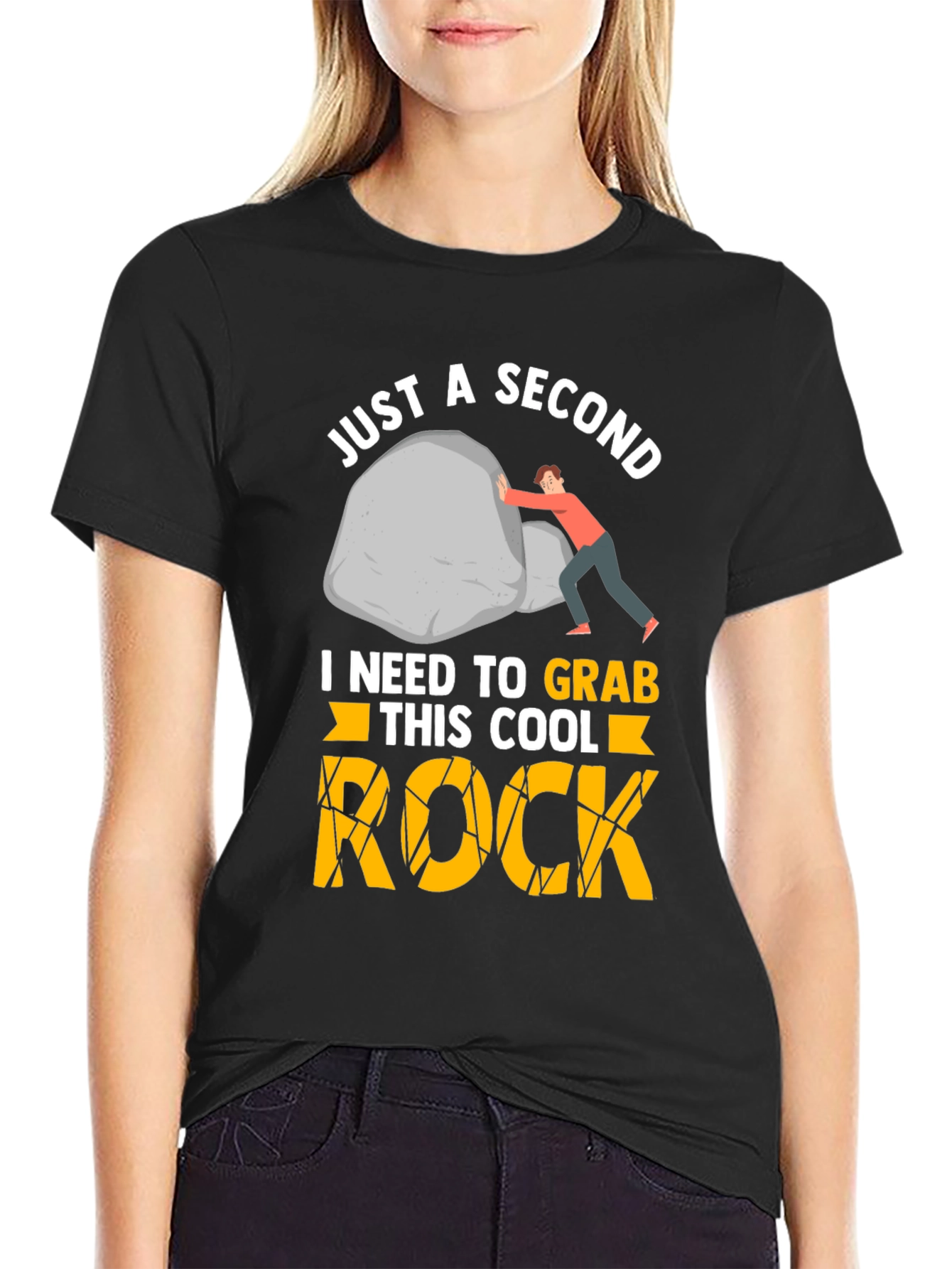 Just a Second - Rock Climbing T-Shirt