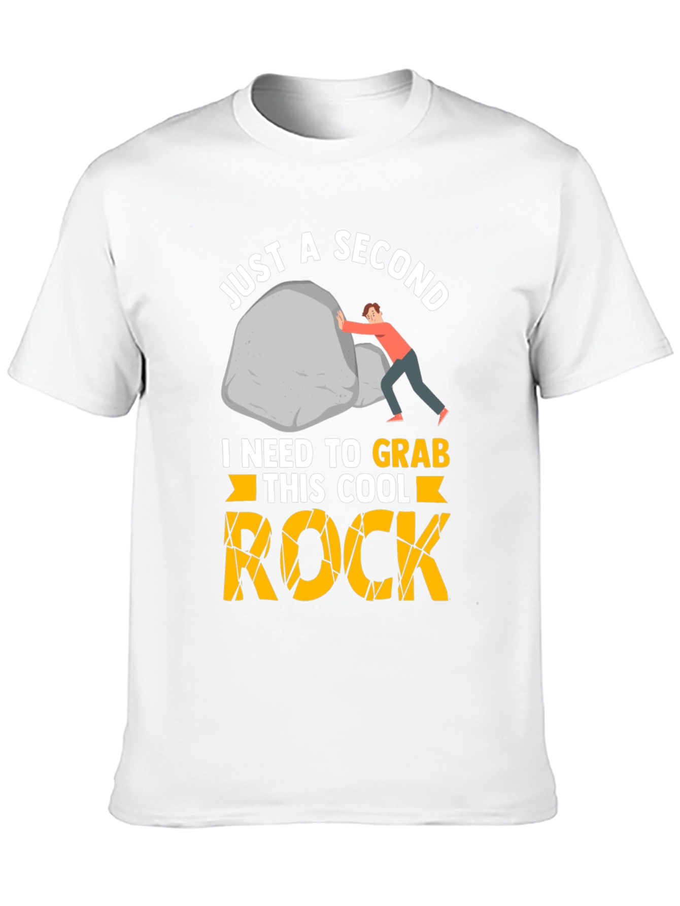 Just a Second - Rock Climbing T-Shirt