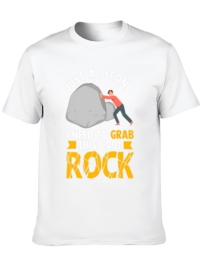 Just a Second - Rock Climbing T-Shirt