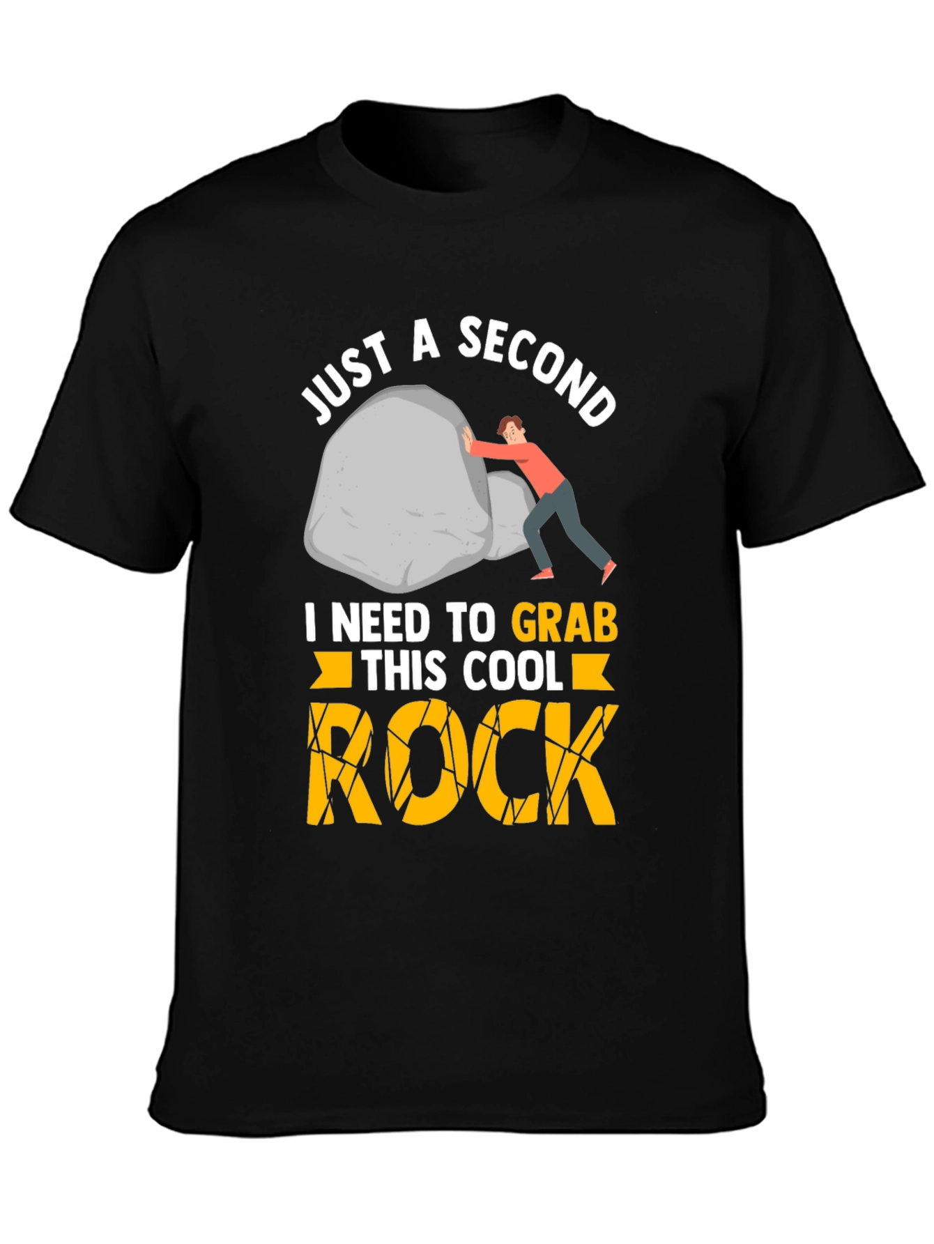 Just a Second - Rock Climbing T-Shirt