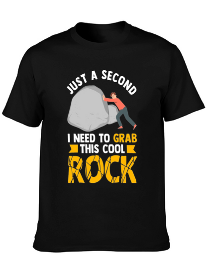 Just a Second - Rock Climbing T-Shirt