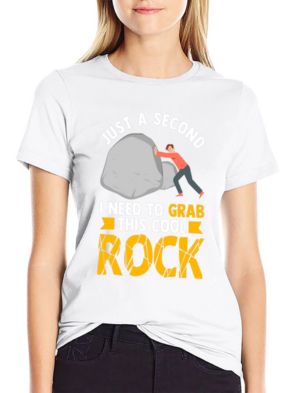 Just a Second - Rock Climbing T-Shirt
