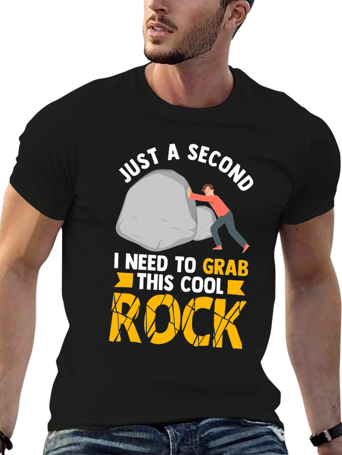 Just a Second - Rock Climbing T-Shirt