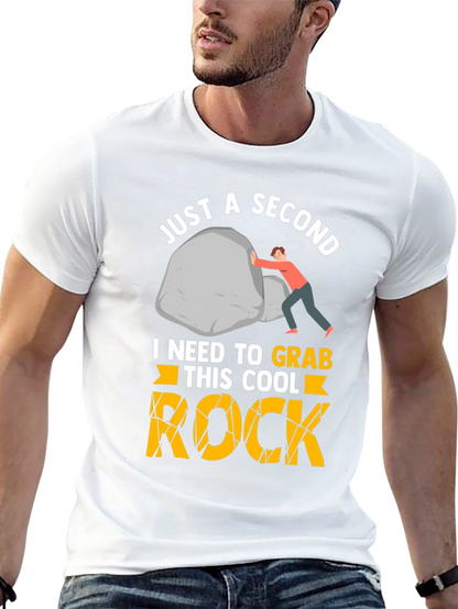 Just a Second - Rock Climbing T-Shirt