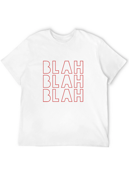 Blah Blah Blah Graphic T-Shirt - Statement Tee