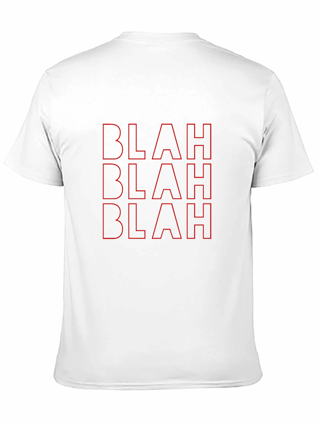 Blah Blah Blah Graphic T-Shirt - Statement Tee