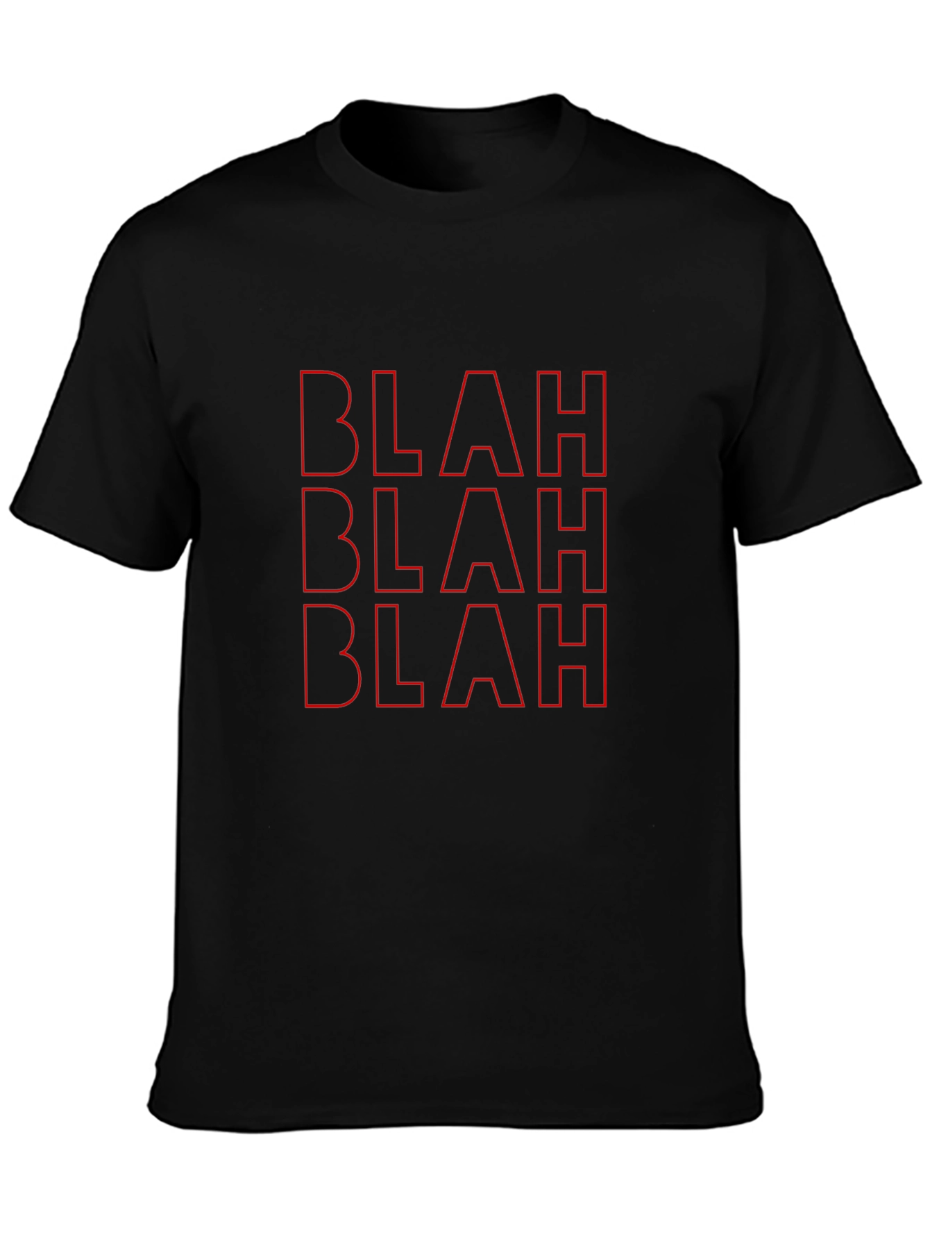 Blah Blah Blah Graphic T-Shirt - Statement Tee