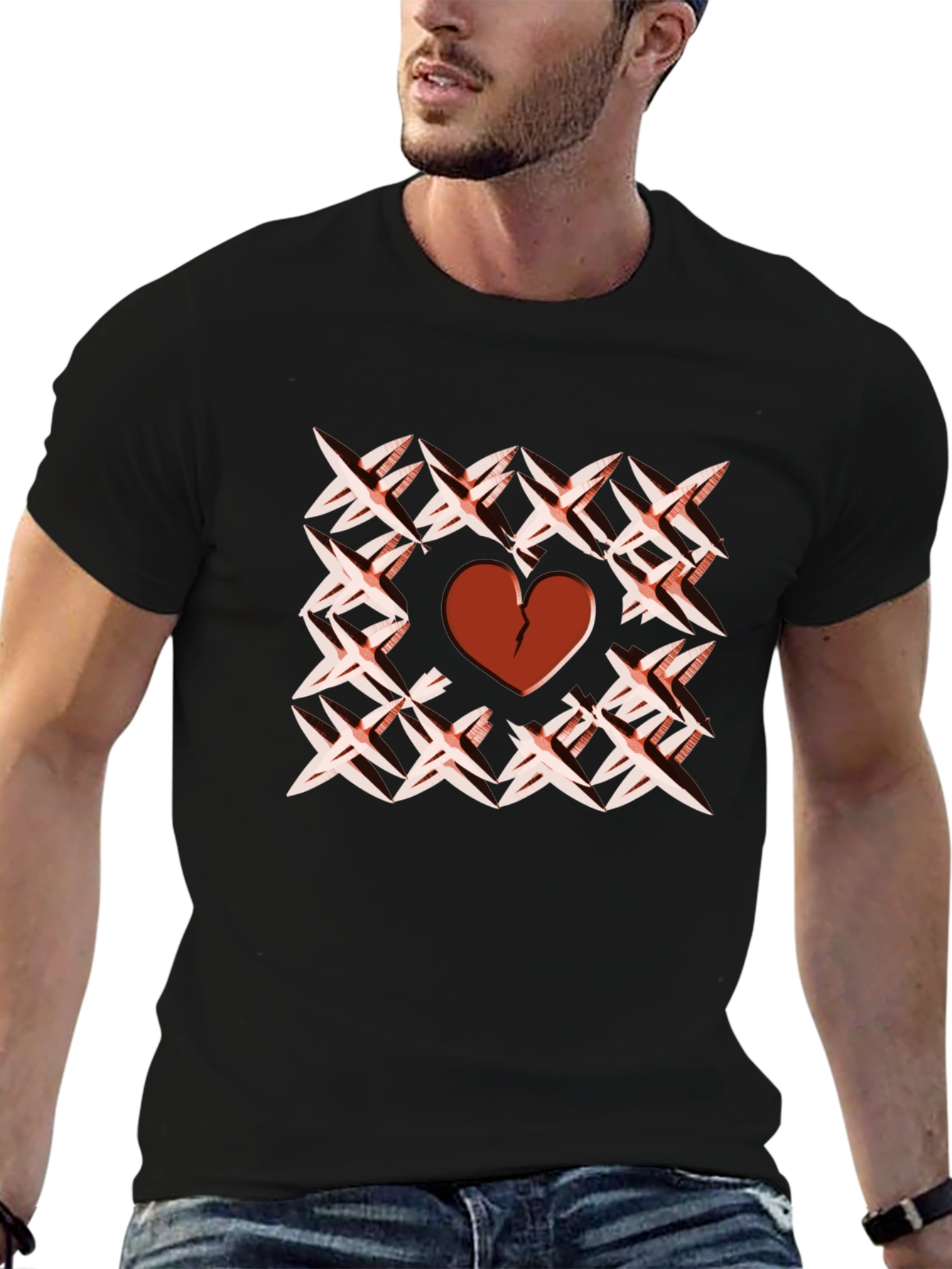 Broken Heart Graphic Tee