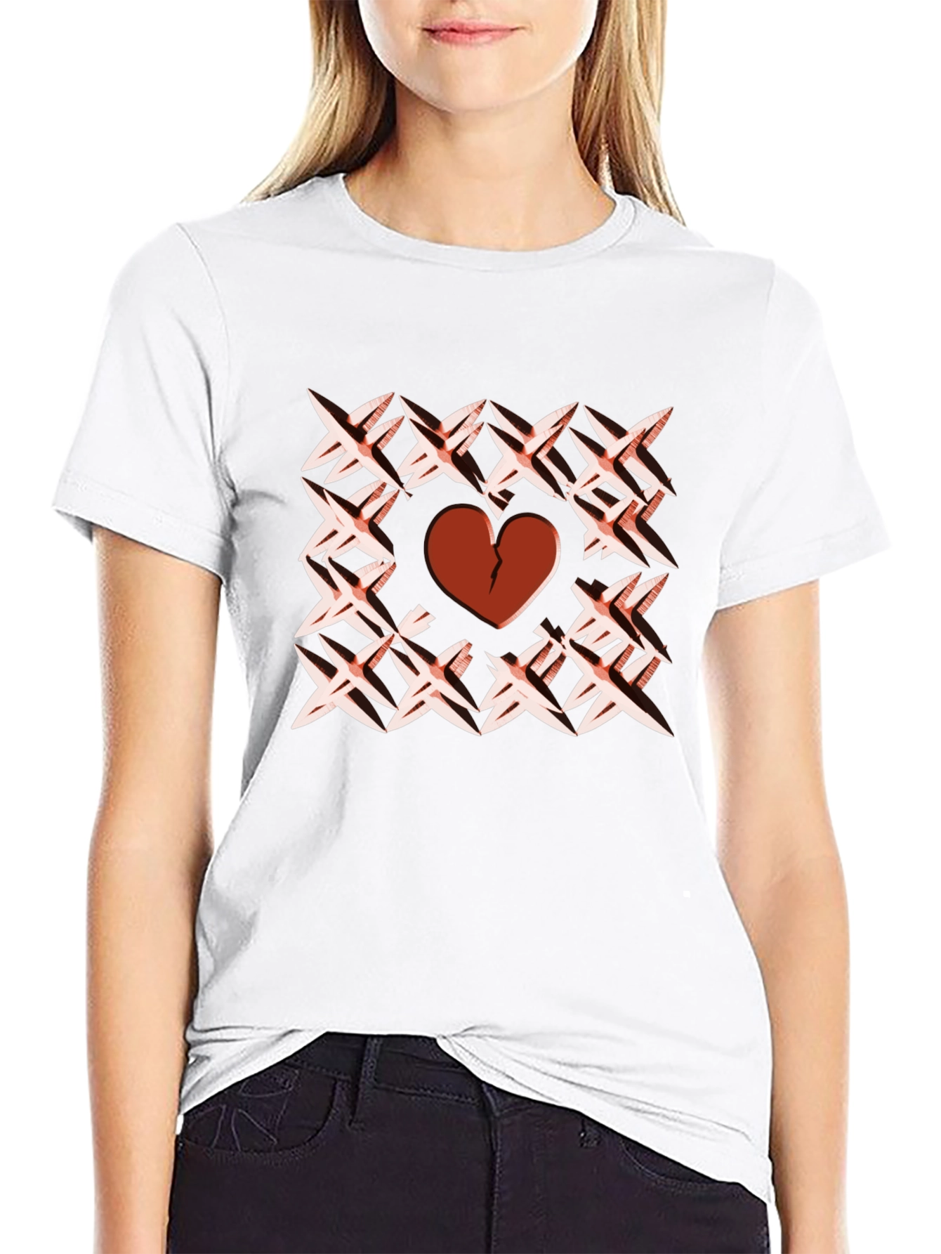Broken Heart Graphic Tee