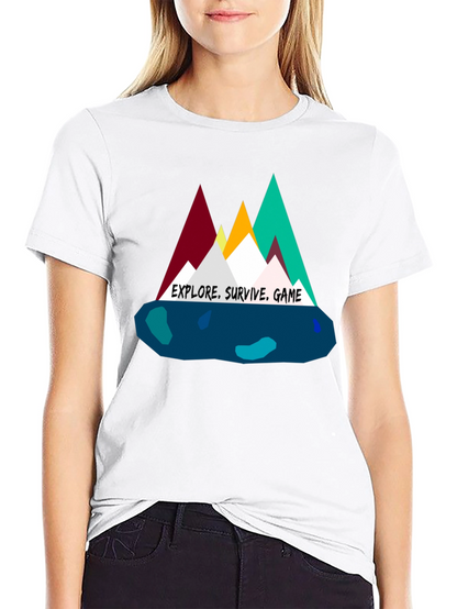 Explore Survive Game Graphic Tee