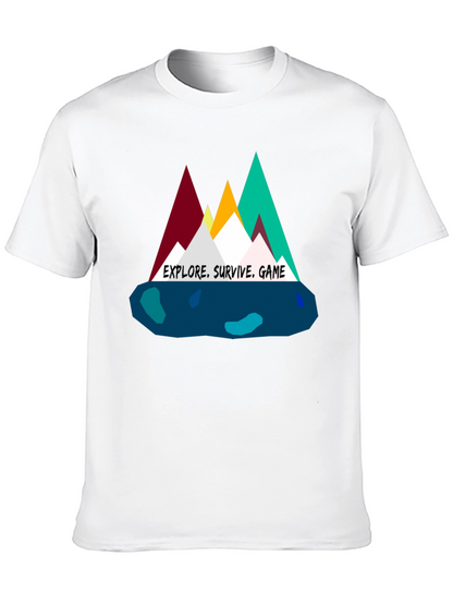 Explore Survive Game Graphic Tee
