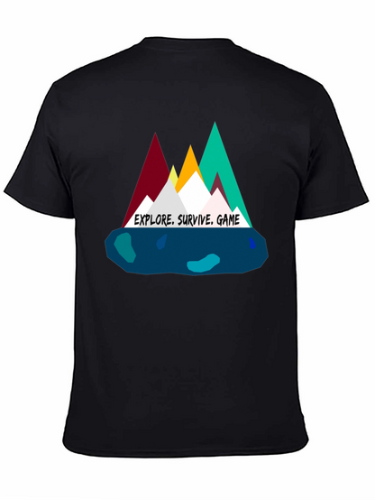 Explore Survive Game Graphic Tee