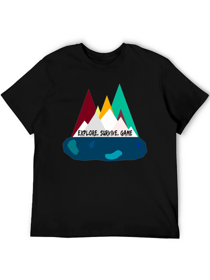Explore Survive Game Graphic Tee