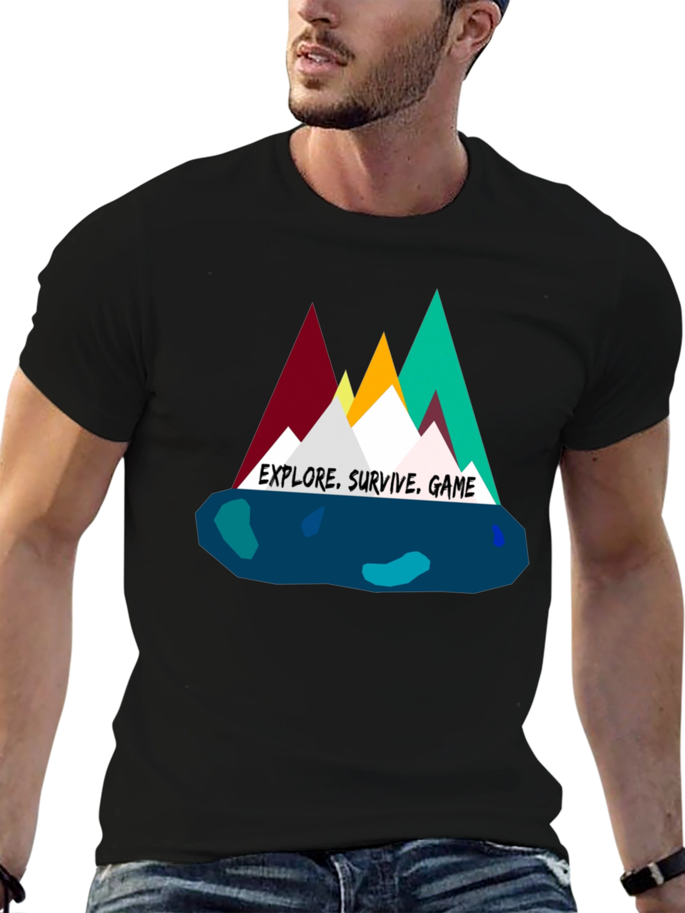 Explore Survive Game Graphic Tee