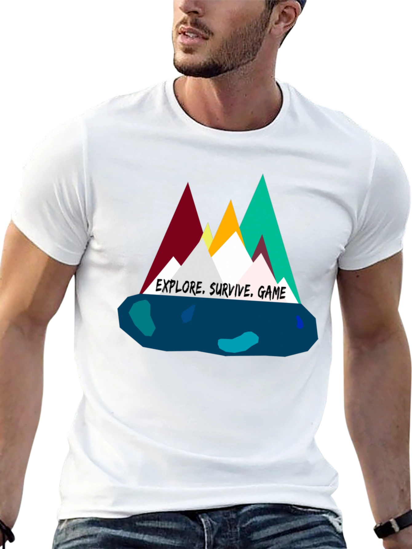 Explore Survive Game Graphic Tee