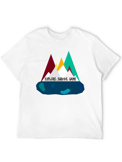 Explore Survive Game Graphic Tee