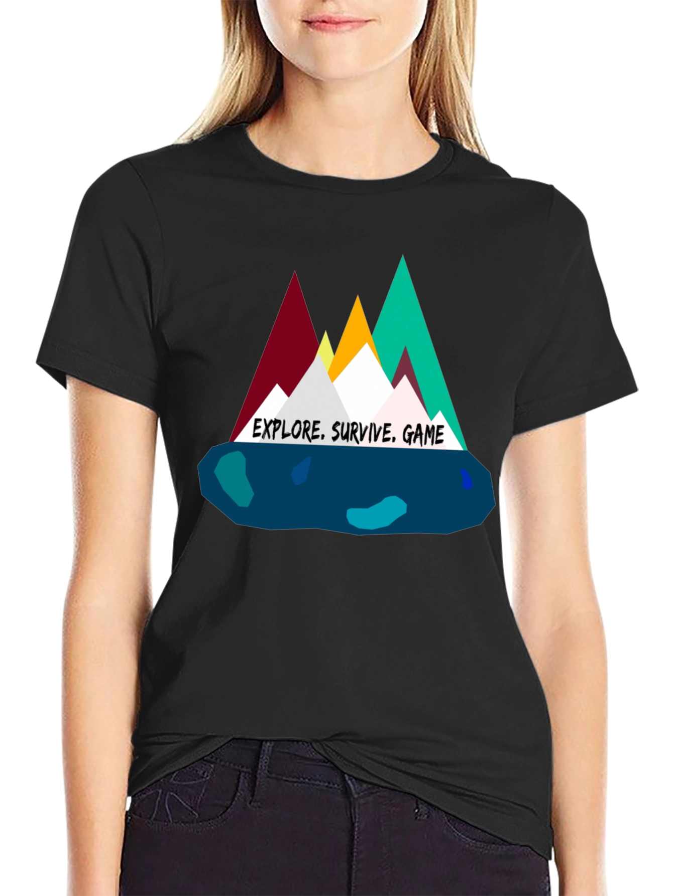 Explore Survive Game Graphic Tee