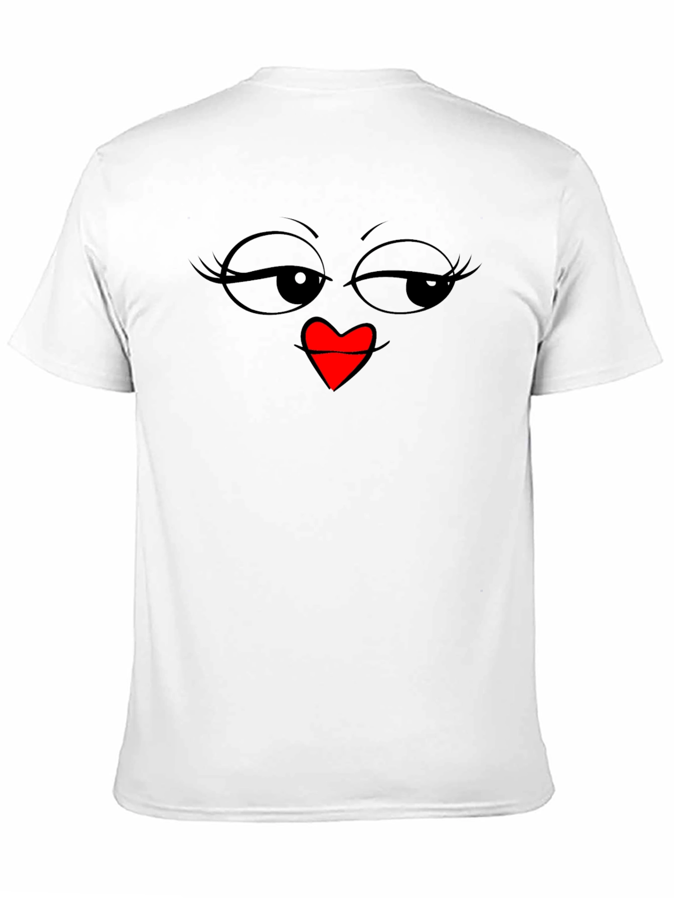 Winking Heart Face Graphic Tee