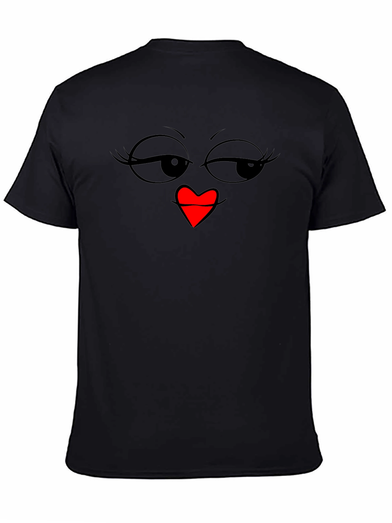 Winking Heart Face Graphic Tee