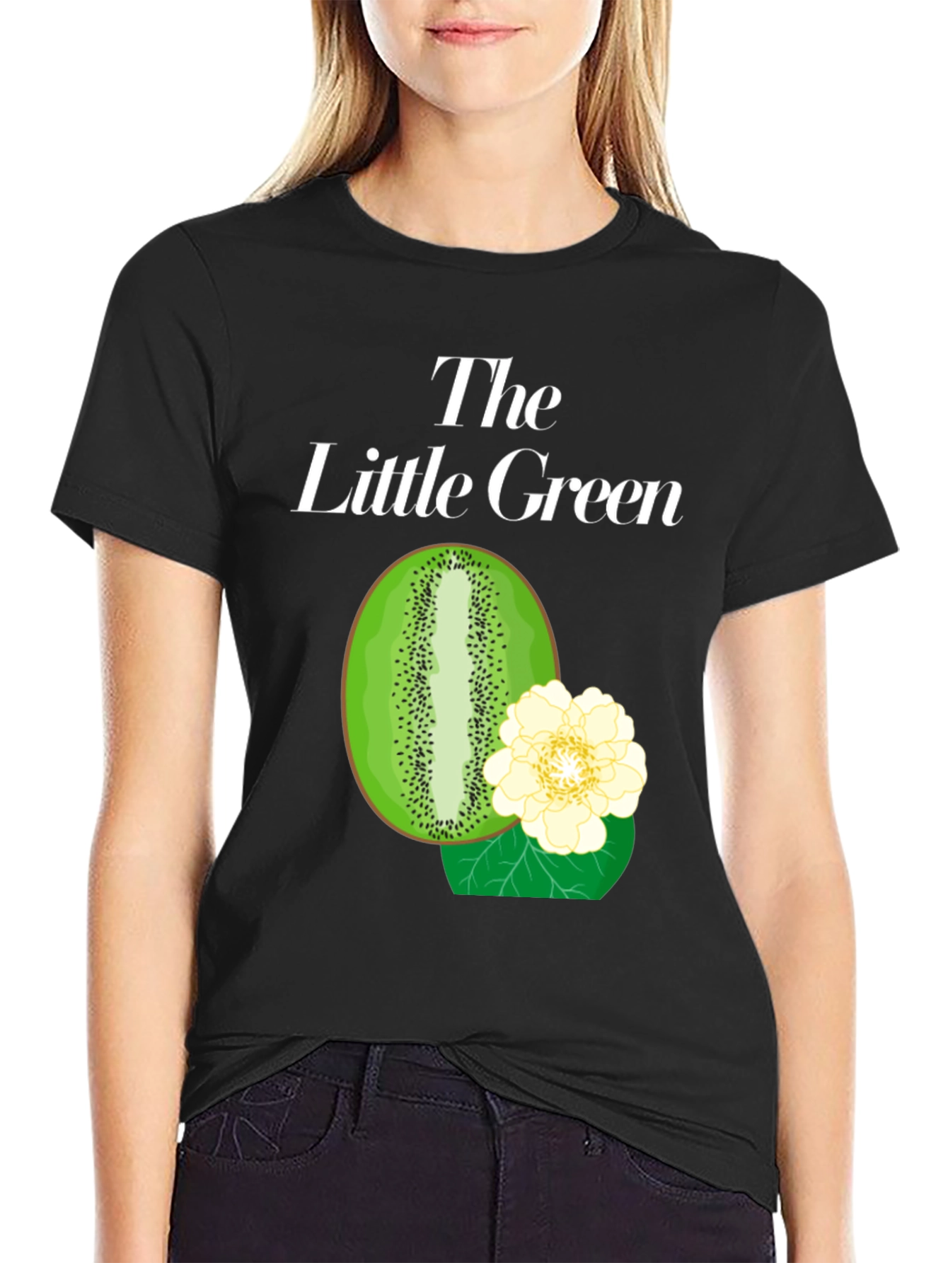 The Little Green T-Shirt Kiwi Fruit Design