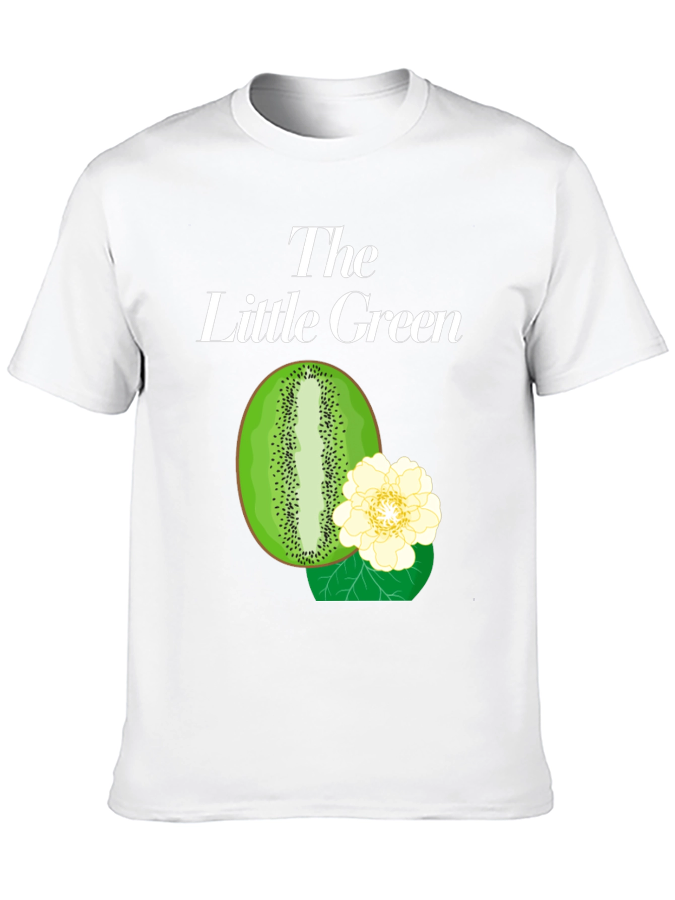 The Little Green T-Shirt Kiwi Fruit Design