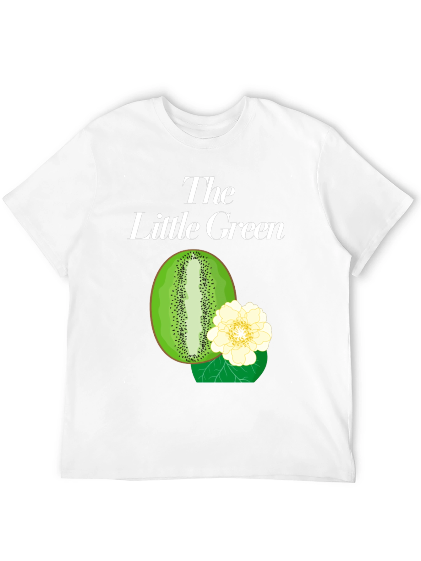 The Little Green T-Shirt Kiwi Fruit Design