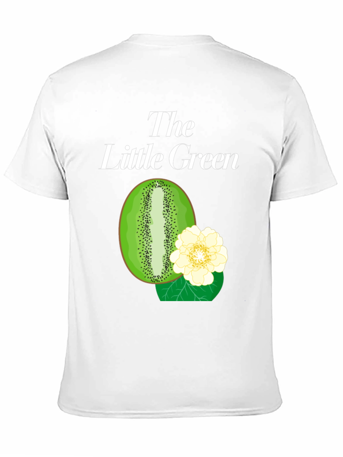 The Little Green T-Shirt Kiwi Fruit Design