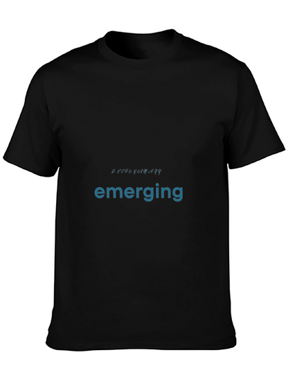 Emerging Graphic Black T-Shirt