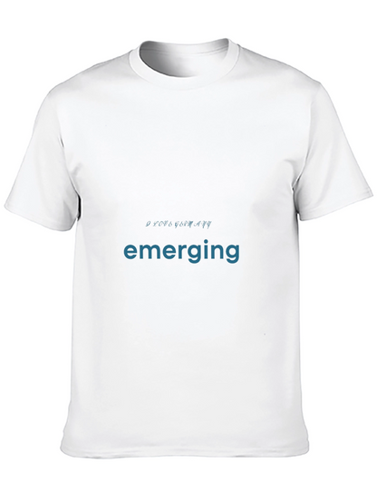 Emerging Graphic Black T-Shirt